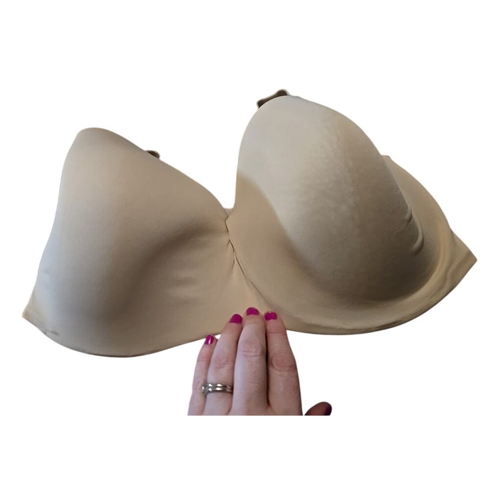 Maidenform Self Expressions Tan Full Coverage Strapless Underwire Bra Size 38DDD